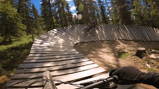 Lofsdalen Bike Park - Doing Green & Blue |...
