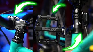 These MTB Bars, Stem, and Pedals Changed...