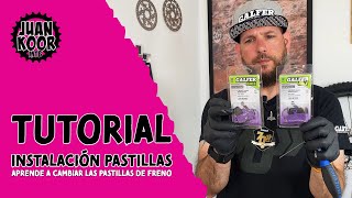 TUTORIAL | INSTALACIÓN PASTILLAS DE FRENO |...