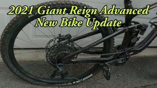 2021 Giant Reign Advanced - New Bike Update