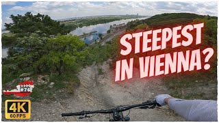 I tried to ride the steepest mountain bike...