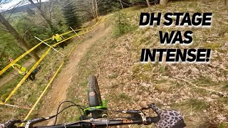 THIS DH STAGE WAS INTENSE TO RACE!!!