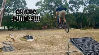 Crate Jumps with Simon!