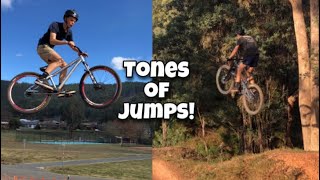 Bright Dirt Jumps + Hero Trail!!