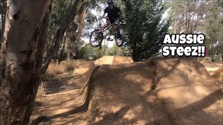 Riding Aussie Steez's Amazing Jumps!