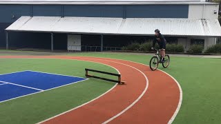 Building and riding a sick feature!!