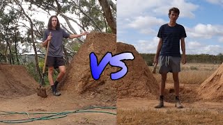 Greg Barling VS Aussie Steez!! Huge Jumps!!