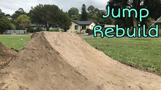 Rebuilding My Dirt Jumps!!