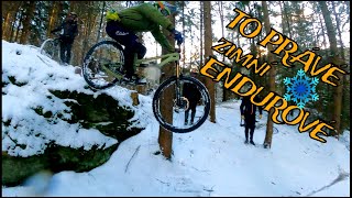 Pravé zimní ENDURO (nic pro slečínky)...
