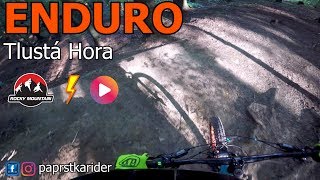 Enduro na Tlusté hoře s Michalem a Alešem