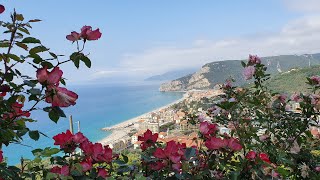 Finale Ligure solo eMTBing - Briga tour