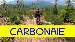 MTB Monte Javello 14.05.2022 sentiero CARBONAIE