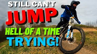We Try Riding Darlington Jump Track [Newbie...