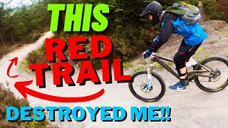 Absolute MTB BEGINNER Tries Riding Hamsterley...