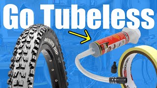 How to Convert Your Bicycle Tires to Tubeless