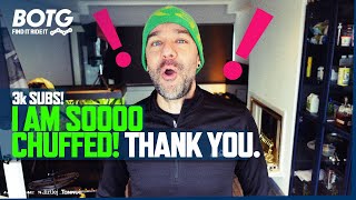  3k Subs, YOU MADE MY DAY. YOU REALLY DID....