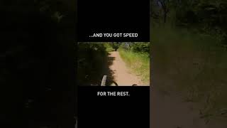  The key to clearing this jump is the turn.