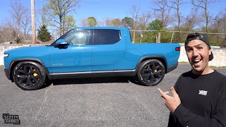 Taking Delivery Of The 2022 Rivian R1T...