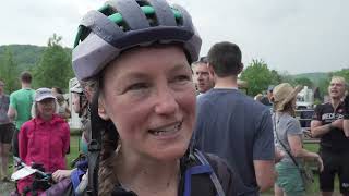 Julie Medema Battled for 2nd at Mohican 100 Miler