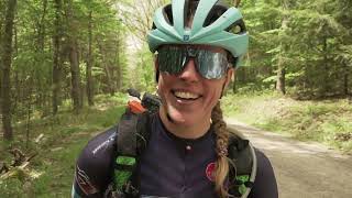 Serena DeFelice is learning how to stage race...