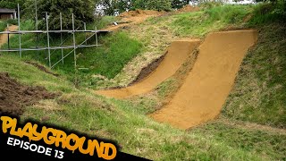 BUILDING, RIDING AND NAMING A MEGA NEW DIRT...