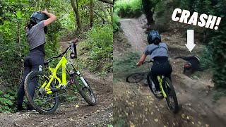 THIS TRAIL BROKE MY BIKE!!!!