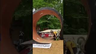 Insane dirt bike crash