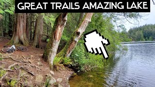 Lakeside trails are sick