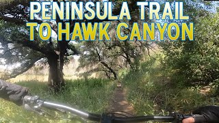 Peninsula Trail to Hawk Canyon - Mountain...