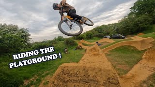 We Ride Matt Jones' New Playground!  With Olly...