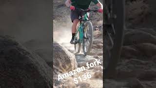 Amazon Mountain Bike Fork Test Slow Motion #Shorts
