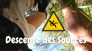 Première chute de la saison dans la Descente...