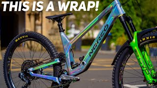 WRAPPING MY RACE BIKE FOR EWS ROUND 1!