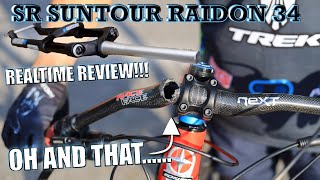 SR Suntour Raidon REALTIME REVIEW!!! plus the...
