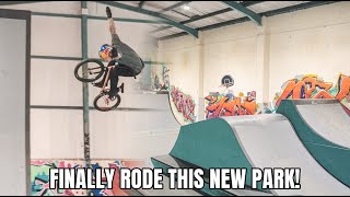 FINALLY RODE THIS NEW PARK!