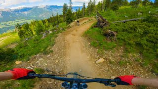 ROOKIE DOWNHILL, Bikepark Schladming .. HUGE...