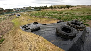 HOW TO TARP YOUR DIRT JUMPS - COVERING MY...