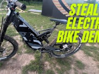 I borrowed Electric stealth bike‍♂️⚡️