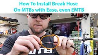Internal Routed Rear Brake Hose MTB or EMTB...