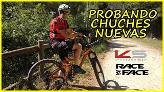Probando chuches nuevas ​ Manillar Race Face...