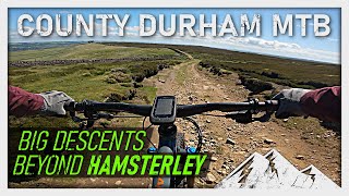 County Durham Mountain Biking - Big Descent on...
