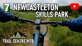 Newcastleton Trail Centre Skills Park Scotland...