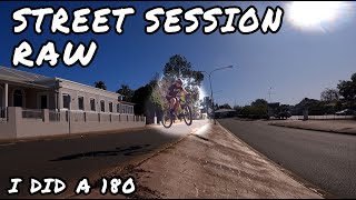 Hitting the streets on my MTB