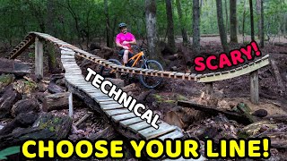 Building and Riding the NEW Snake Pit! Bigger...