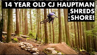 14 YEAR OLD CJ HAUPTMAN SHRED THE SHORE AND...