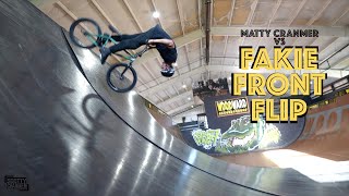 Matty Learns How To Do A Fakie FRONT FLIP!