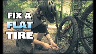 The Only “How To Fix A Flat Mountain Bike...