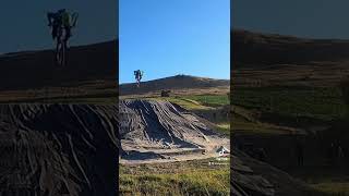 MTB DOUBLE BACKFLIP ☠️ #shorts #mtb