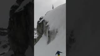 Some Sketchy skiing on Lone Pine at...