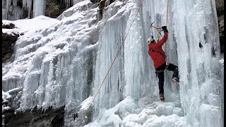 Ice Climbing - Top Rope, 2nd Pitch Pillar,...